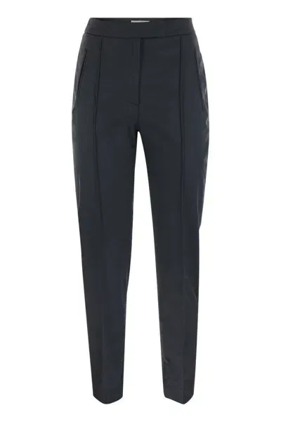 Pt Torino Skinny Trousers In Blue