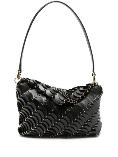 Rabanne Paco Shoulder Bag In Black