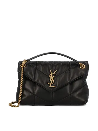 Saint Laurent Handbags In Black