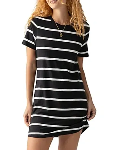 Sanctuary The Only One T-shirt Dress In Black Stripe