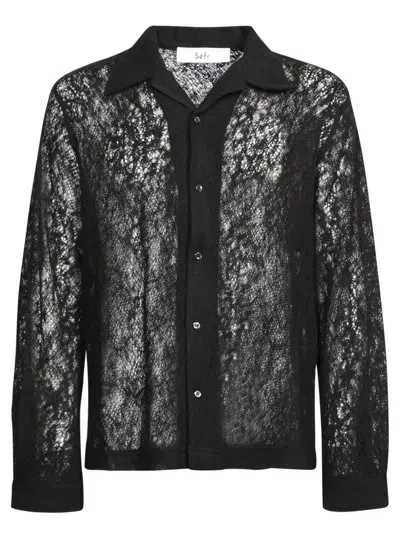 Séfr Jagou Mesh Black Shirt