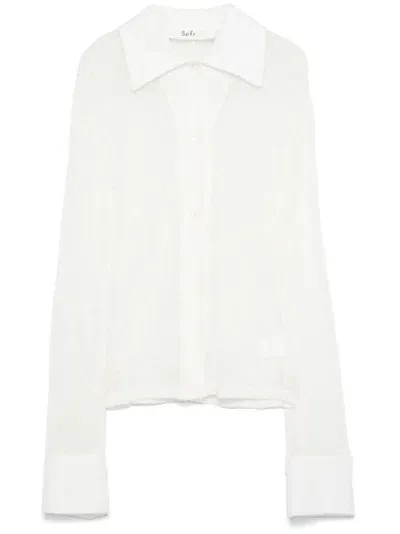 Séfr Thelma Shirt In White