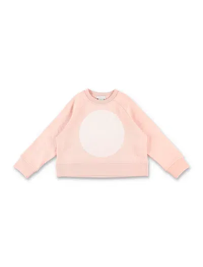 Stella Mccartney Kids' Logo Fleece In Pink