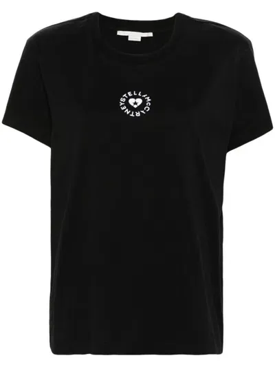 Stella Mccartney T-shirts And Polos Black In Nero