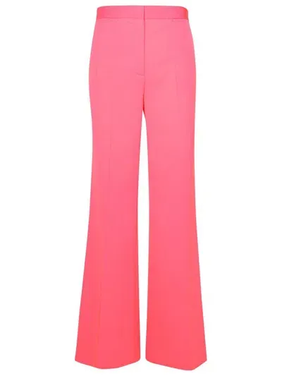 Stella Mccartney Watermelon Wool Blend Pants In Pink