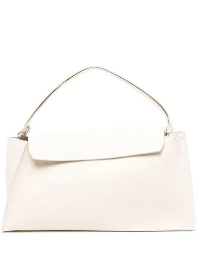 Studio Nicholson The Folded Shoulder Bag In White