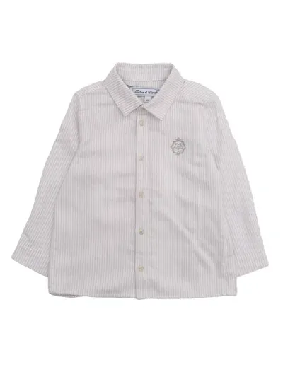 Tartine Et Chocolat Kids' Shirt In Gray