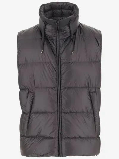 Ten C Nylon Smaicato Down Jacket In Black