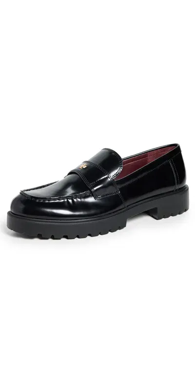 Tory Burch Classic Lug Loafers Perfect Black