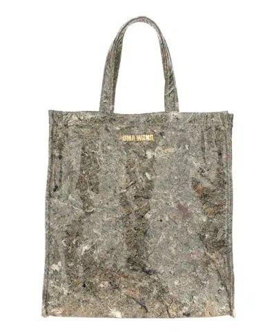 Uma Wang Tote Bag In Charcoal