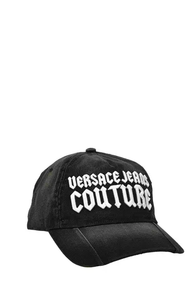 Versace Jeans Couture Hat In Black