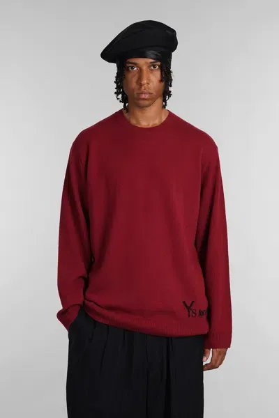 Yohji Yamamoto Knitwear In Red Wool