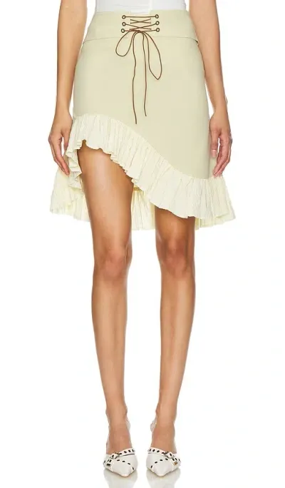 Zemeta Drag Me On Midi Skirt In Beige