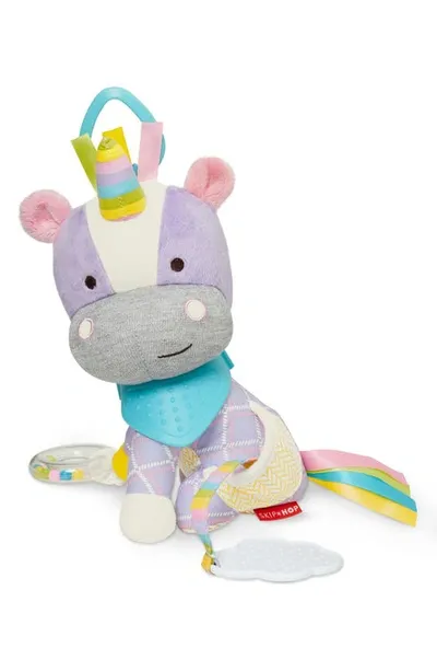 Skip Hop Kids' Bandana Buddies Activity Unicorn In Purple