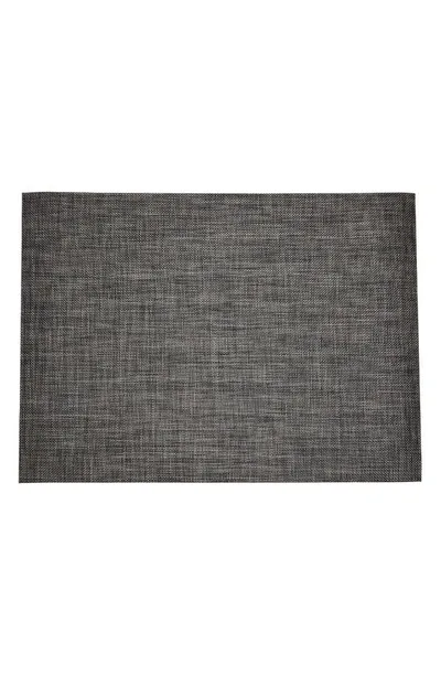 Chilewich Basketweave Rug, 35 X 48 In Carbon