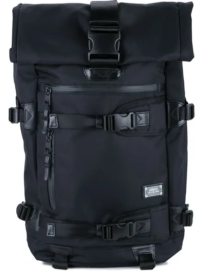 As2ov Cordura Dobby 305d Roll Top Bag In Black