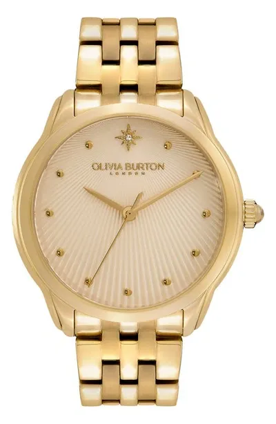 Olivia Burton Women's Celestial Starlight Ion Plated Gold-tone Steel Watch 36mm