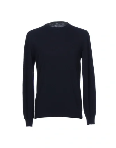 Daniele Alessandrini Sweaters In Dark Blue