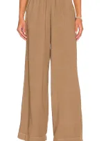 Splendid Golden Hour Pant In Brown