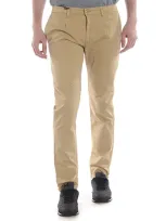 Daniele Alessandrini Jeans Trouser In Beige