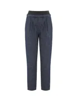 Fabiana Filippi Trousers In Blue