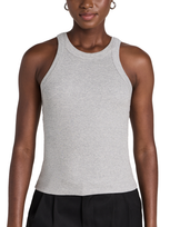 Reformation Tasha Tank In Heather Grey