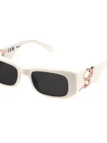 Blumarine Sunglasses In White