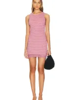 Faithfull The Brand Maceio Mini Dress In Pink