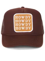 Friday Feelin Howdy Hat In 棕色