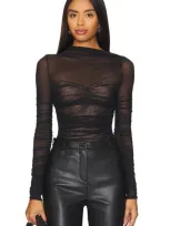 Ser.o.ya Mila Bodysuit In Black